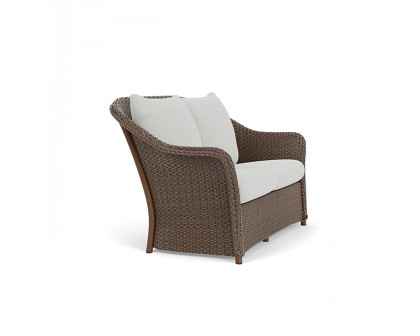 Lloyd Flanders™ Weekend Retreat Loveseat - Bark, Loveboat Mint