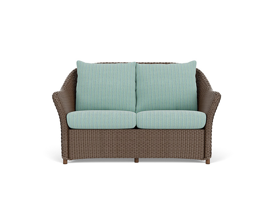 Lloyd Flanders™ Weekend Retreat Loveseat - Bark, Unearth Dew