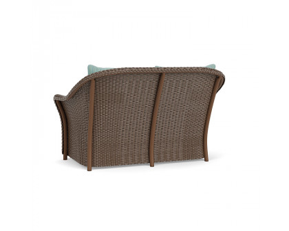 Lloyd Flanders™ Weekend Retreat Loveseat - Bark, Unearth Dew