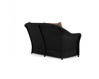 Lloyd Flanders™ Weekend Retreat Loveseat - Ebony, Canvas Natural