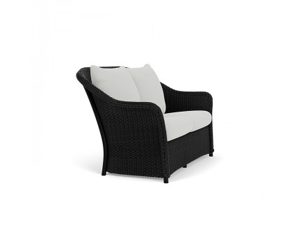 Lloyd Flanders™ Weekend Retreat Loveseat - Ebony, Loveboat Mint