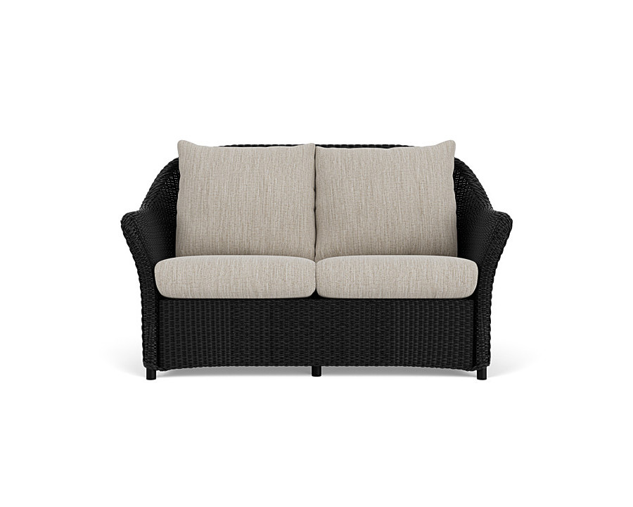 Lloyd Flanders™ Weekend Retreat Loveseat - Ebony, Callen Celadon