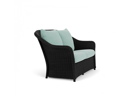 Lloyd Flanders™ Weekend Retreat Loveseat - Ebony, Unearth Dew