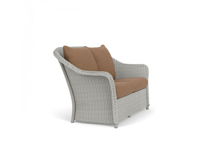 Lloyd Flanders™ Weekend Retreat Loveseat - Platinum, Canvas Natural