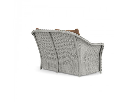 Lloyd Flanders™ Weekend Retreat Loveseat - Platinum, Canvas Natural