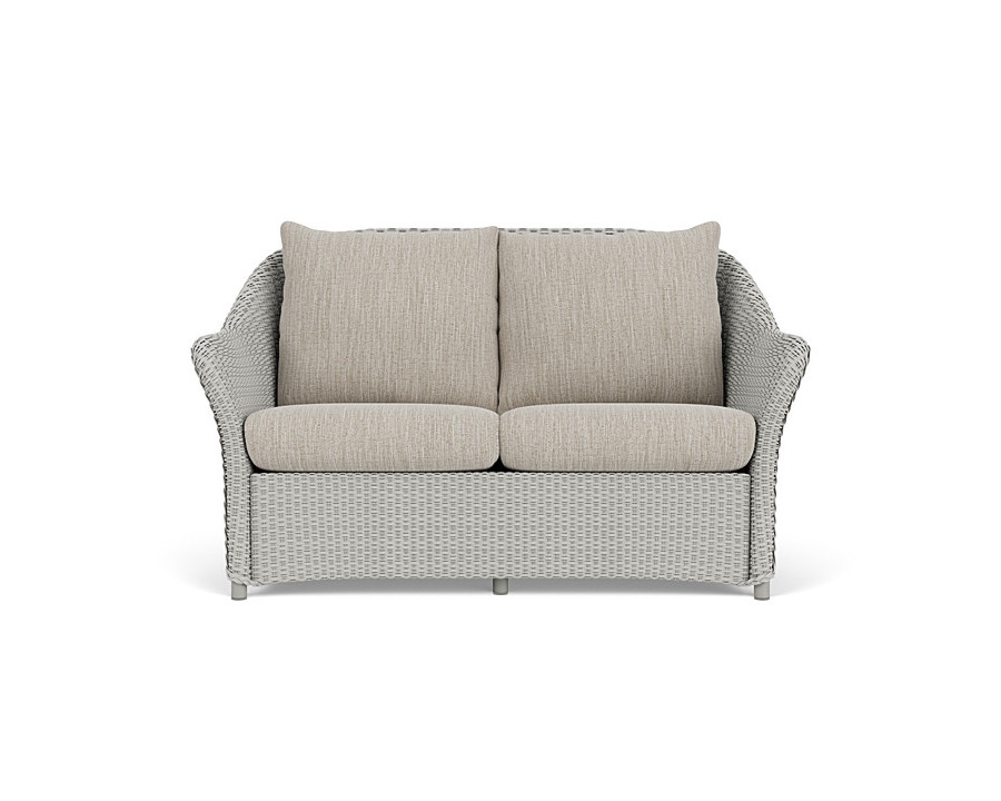 Lloyd Flanders™ Weekend Retreat Loveseat - Platinum, Callen Celadon