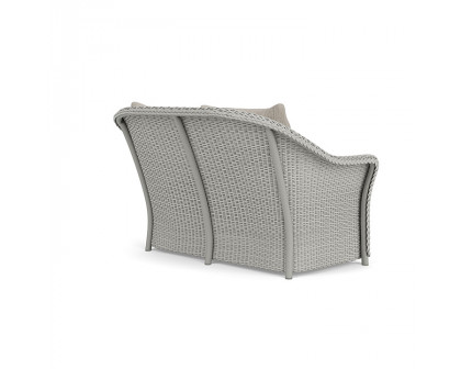 Lloyd Flanders™ Weekend Retreat Loveseat - Platinum, Callen Celadon