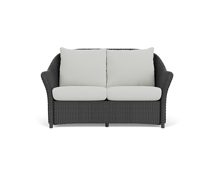 Lloyd Flanders™ Weekend Retreat Loveseat - Charcoal, Loveboat Mint