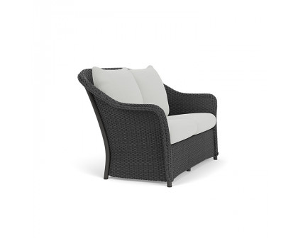 Lloyd Flanders™ Weekend Retreat Loveseat - Charcoal, Loveboat Mint