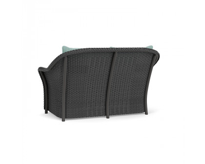 Lloyd Flanders™ Weekend Retreat Loveseat - Charcoal, Unearth Dew