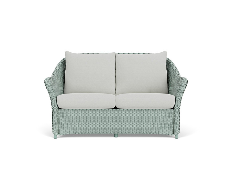 Lloyd Flanders™ Weekend Retreat Loveseat - Sea Glass, Loveboat Mint