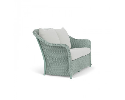 Lloyd Flanders™ Weekend Retreat Loveseat - Sea Glass, Loveboat Mint