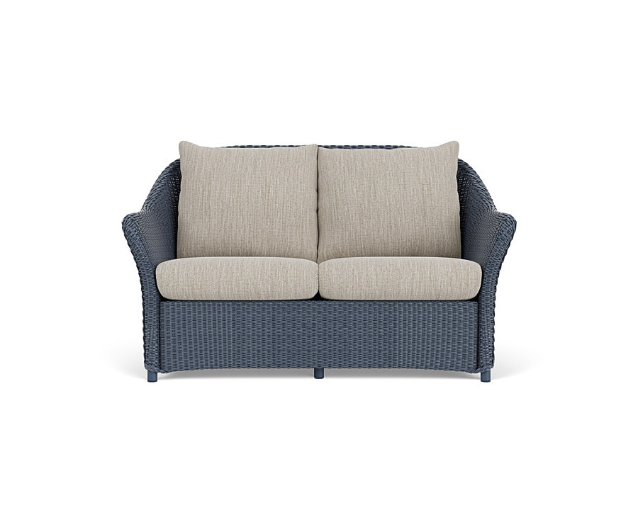 Lloyd Flanders™ Weekend Retreat Loveseat - Denim Blue, Callen Celadon