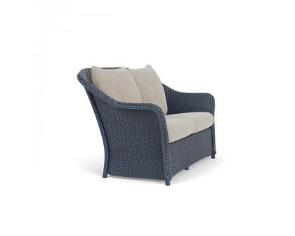 Lloyd Flanders™ Weekend Retreat Loveseat - Denim Blue, Callen Celadon