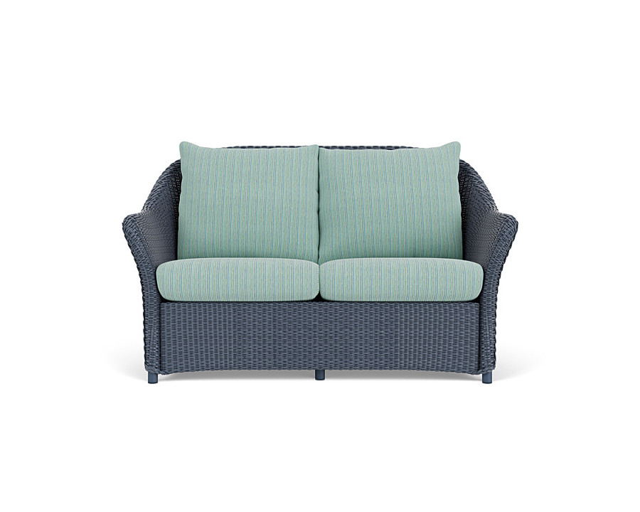 Lloyd Flanders™ Weekend Retreat Loveseat - Denim Blue, Unearth Dew