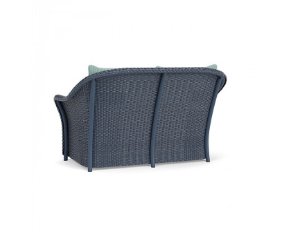 Lloyd Flanders™ Weekend Retreat Loveseat - Denim Blue, Unearth Dew