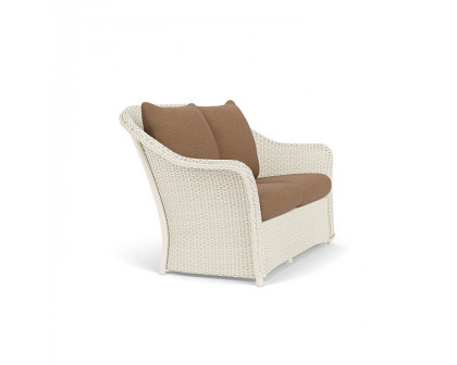 Lloyd Flanders™ Weekend Retreat Loveseat - Ivory, Canvas Natural