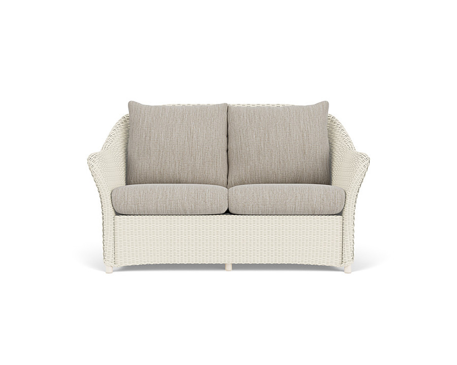 Lloyd Flanders™ Weekend Retreat Loveseat - Ivory, Callen Celadon