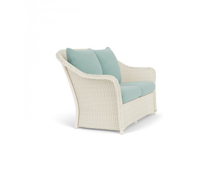 Lloyd Flanders™ Weekend Retreat Loveseat - Ivory, Unearth Dew