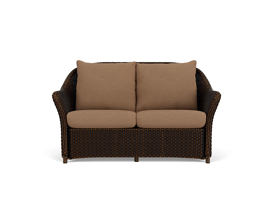 Lloyd Flanders™ Weekend Retreat Loveseat - Mink, Canvas Natural