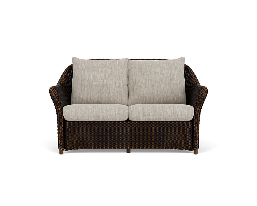 Lloyd Flanders™ Weekend Retreat Loveseat - Mink, Callen Celadon