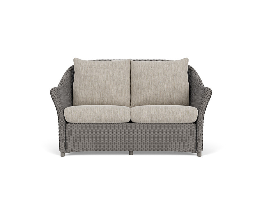 Lloyd Flanders™ Weekend Retreat Loveseat - Pewter, Callen Celadon