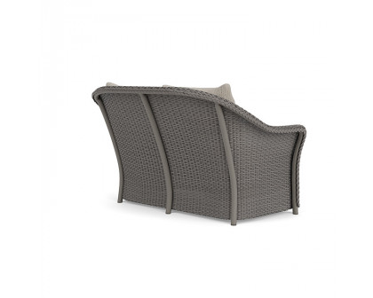 Lloyd Flanders™ Weekend Retreat Loveseat - Pewter, Callen Celadon