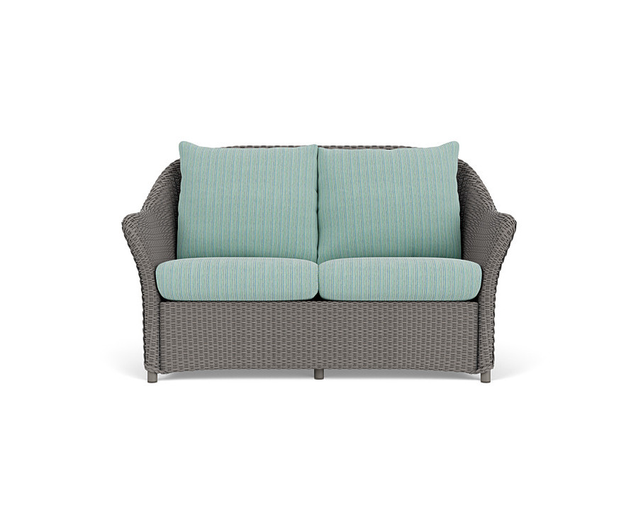 Lloyd Flanders™ Weekend Retreat Loveseat - Pewter, Unearth Dew