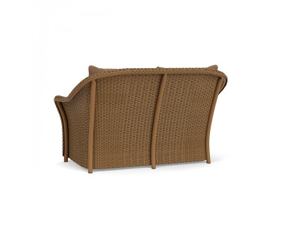 Lloyd Flanders™ Weekend Retreat Loveseat - Hickory, Canvas Natural