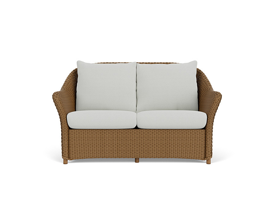 Lloyd Flanders™ Weekend Retreat Loveseat - Hickory, Loveboat Mint