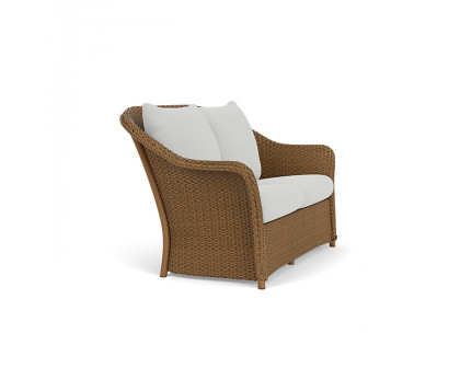 Lloyd Flanders™ Weekend Retreat Loveseat - Hickory, Loveboat Mint