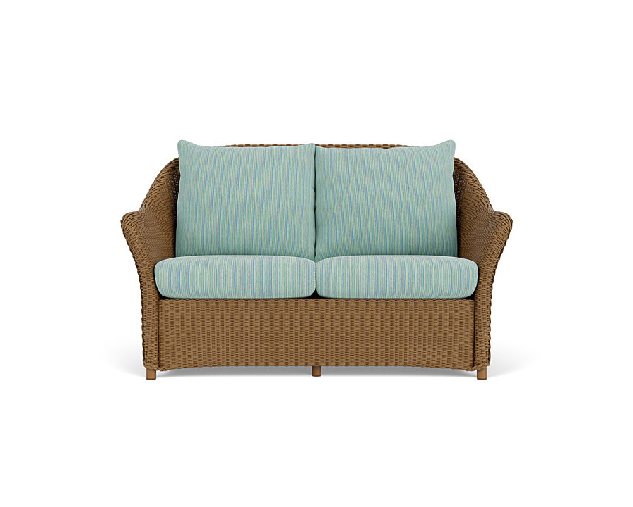 Lloyd Flanders™ Weekend Retreat Loveseat - Hickory, Unearth Dew