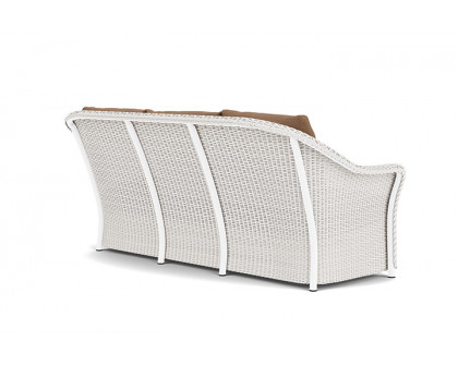 Lloyd Flanders™ Weekend Retreat Sofa - White, Canvas Natural