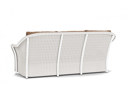 Lloyd Flanders™ Weekend Retreat Sofa - White, Canvas Natural