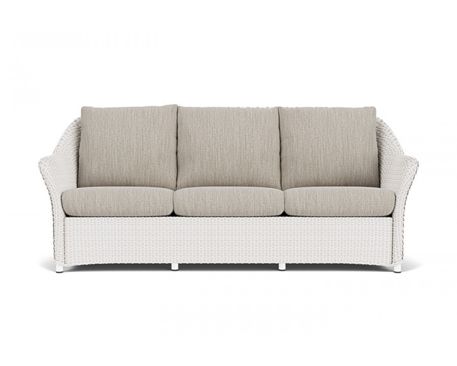 Lloyd Flanders™ Weekend Retreat Sofa - White, Callen Celadon