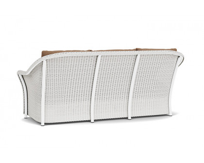 Lloyd Flanders™ Weekend Retreat Sofa - Matte White, Canvas Natural