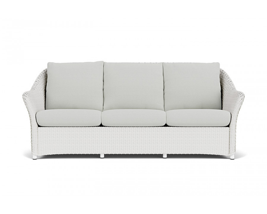 Lloyd Flanders™ Weekend Retreat Sofa - Matte White, Loveboat Mint