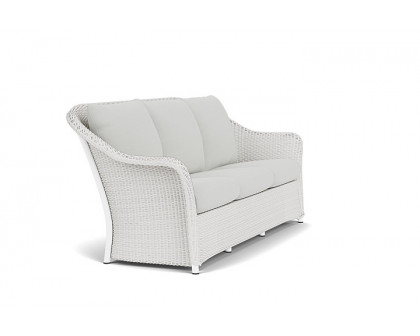 Lloyd Flanders™ Weekend Retreat Sofa - Matte White, Loveboat Mint