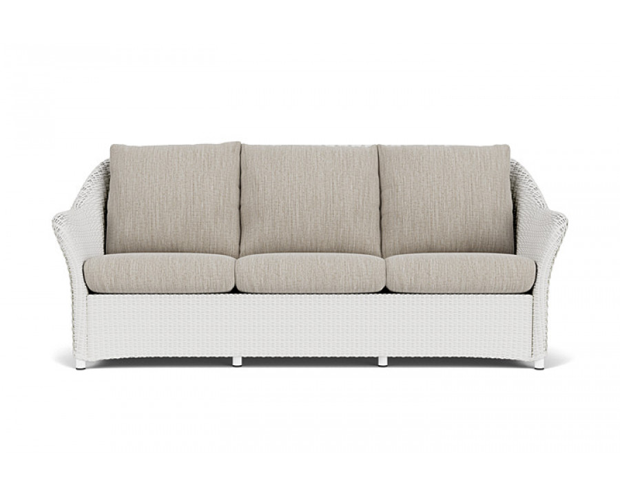 Lloyd Flanders™ Weekend Retreat Sofa - Matte White, Callen Celadon