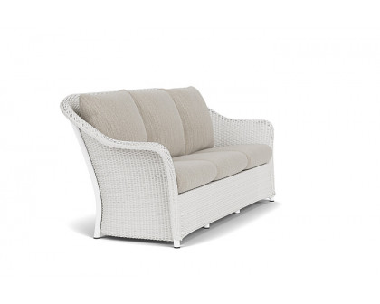 Lloyd Flanders™ Weekend Retreat Sofa - Matte White, Callen Celadon