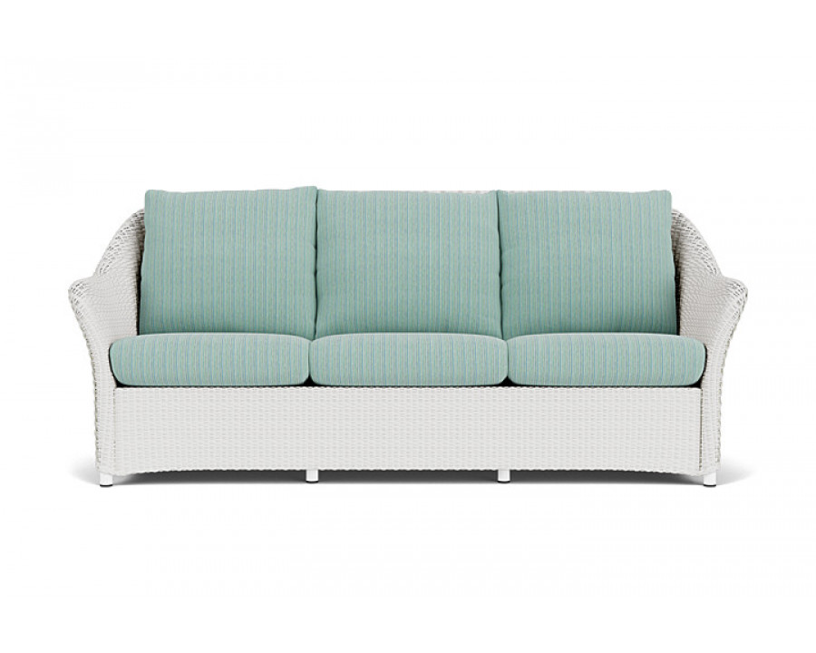 Lloyd Flanders™ Weekend Retreat Sofa - Matte White, Unearth Dew