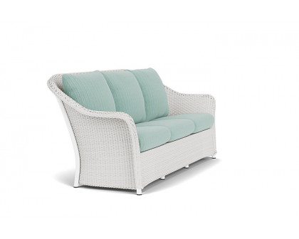 Lloyd Flanders™ Weekend Retreat Sofa - Matte White, Unearth Dew