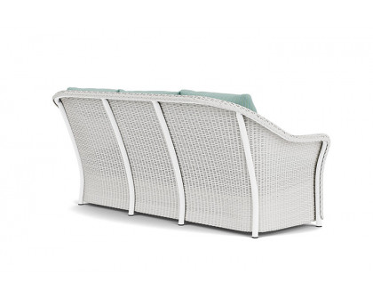 Lloyd Flanders™ Weekend Retreat Sofa - Matte White, Unearth Dew