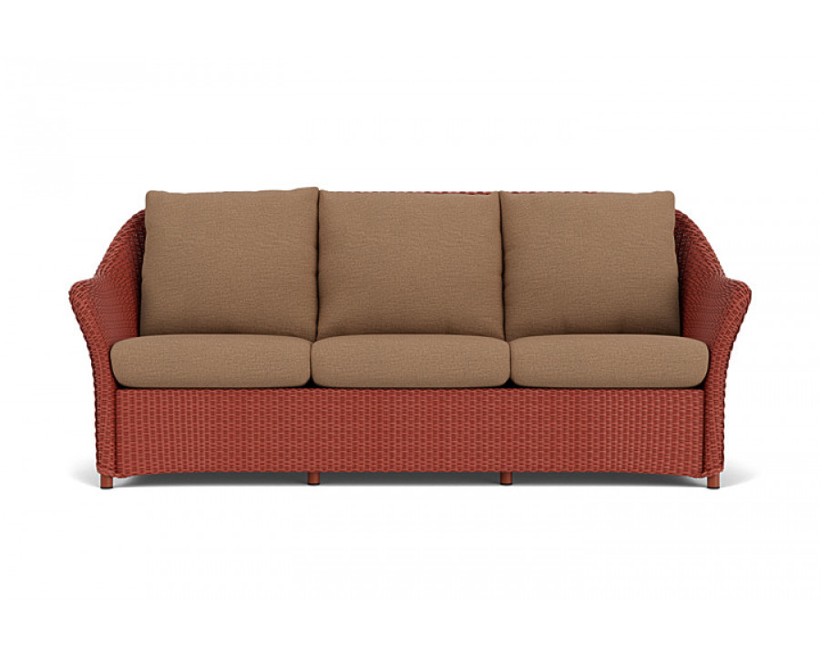 Lloyd Flanders™ Weekend Retreat Sofa - Terracotta, Canvas Natural