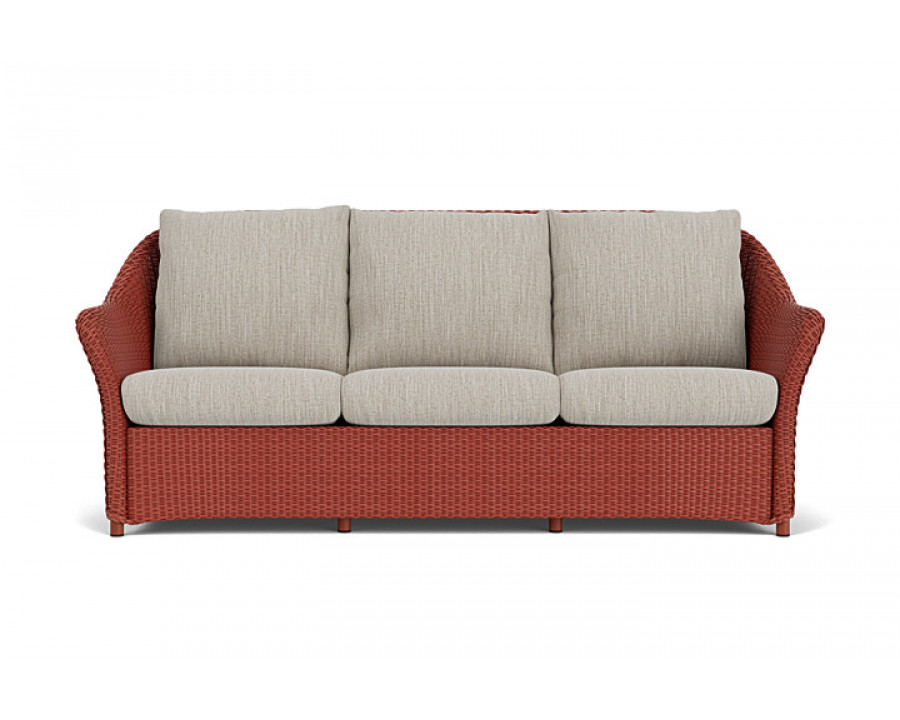 Lloyd Flanders™ Weekend Retreat Sofa - Terracotta, Callen Celadon