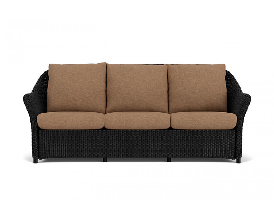 Lloyd Flanders™ Weekend Retreat Sofa - Ebony, Canvas Natural