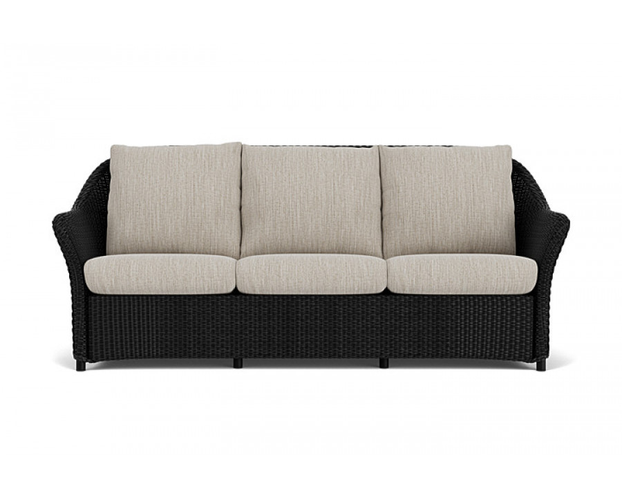 Lloyd Flanders™ Weekend Retreat Sofa - Ebony, Callen Celadon