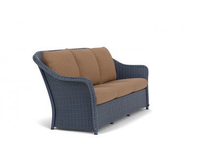 Lloyd Flanders™ Weekend Retreat Sofa - Denim Blue, Canvas Natural