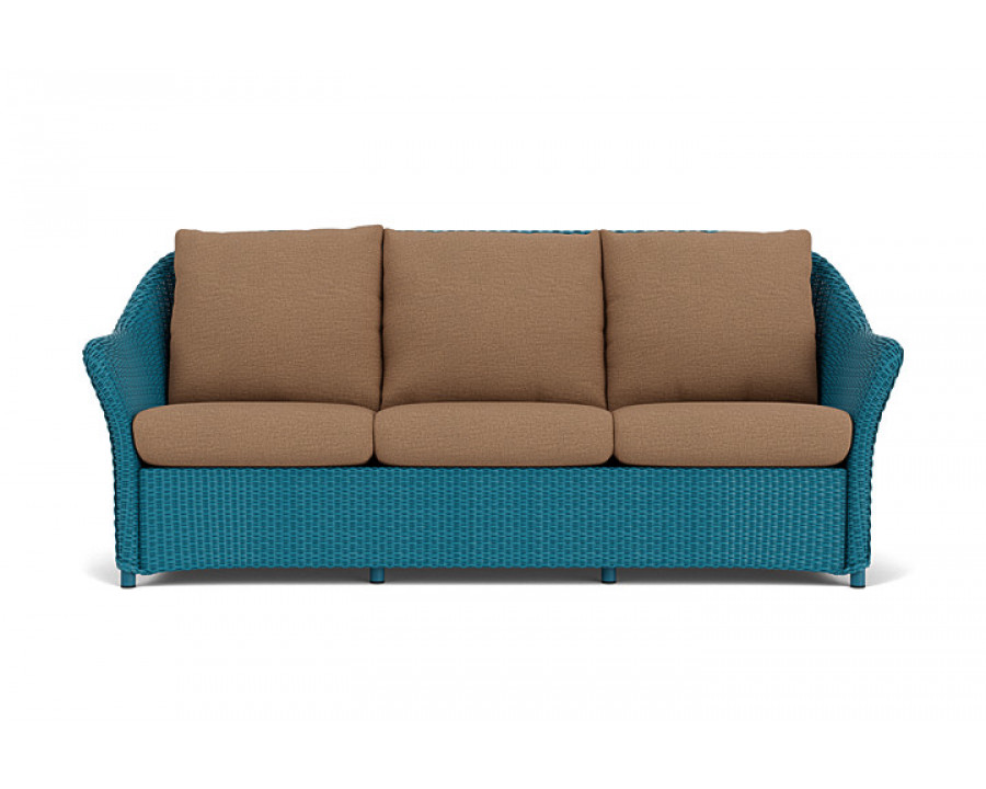 Lloyd Flanders™ Weekend Retreat Sofa - Peacock, Canvas Natural