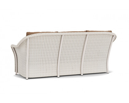 Lloyd Flanders™ Weekend Retreat Sofa - Antique White, Canvas Natural